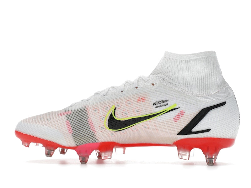 Nike Mercurial Superfly 8 Elite SG-Pro AC White Pink Blast