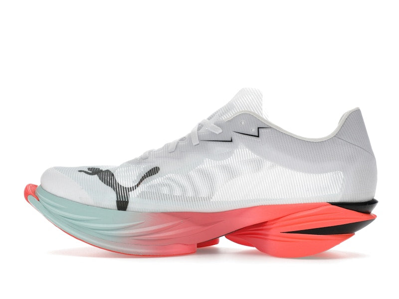 Puma Fast-R Nitro Elite 3 White Glowing Red Mint