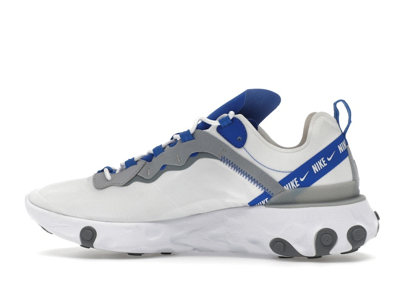 Nike React Element 55 White Game Royal Habanero Red