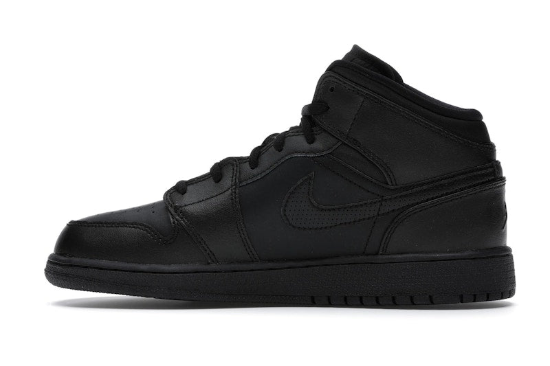 Jordan 1 Retro Mid Black (2016) (GS)