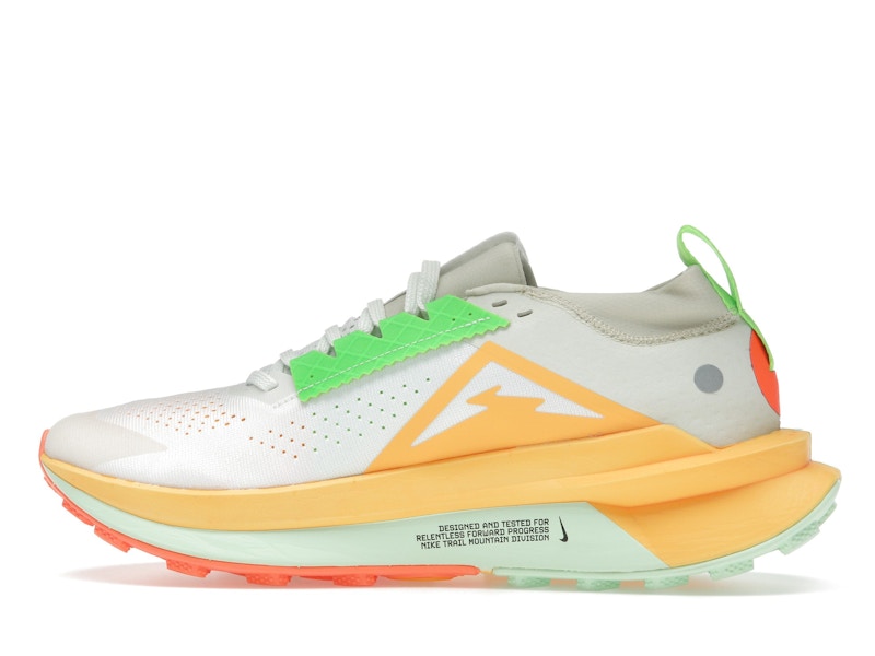 Nike ZoomX Zegama 2 Summit White Laser Orange Total Orange Black