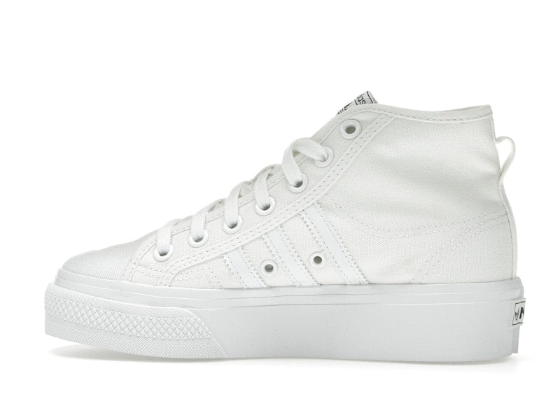 adidas Nizza Platform Mid Cloud White (Women's)