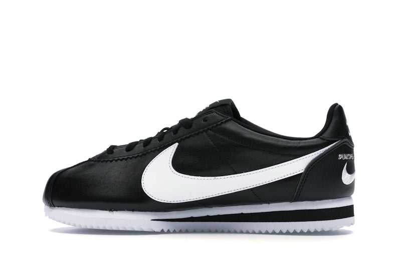 Nike Classic Cortez Mini Swoosh Black White