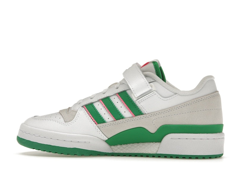 adidas Forum Low White Green Lucid Pink (Women's)