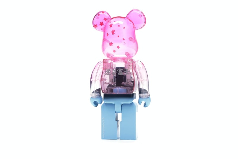 Bearbrick Inverted Mt. Fuji 400% Pink/Blue