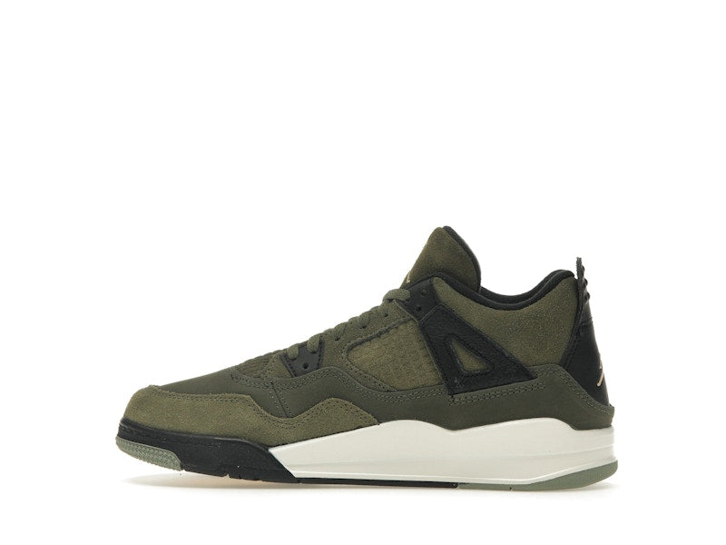 Jordan 4 Retro SE Craft Medium Olive (PS)