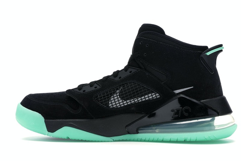 Jordan Mars 270 Black Green Glow