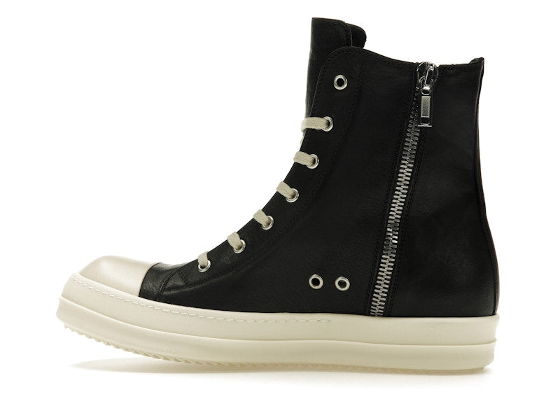 Rick Owens Lido High Sneaks Black Milk