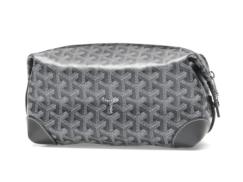 Goyard Boeing 25 Toilet Bag Gray