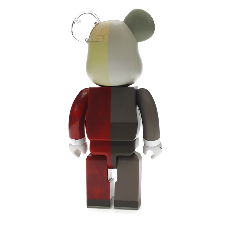 KAWS Bearbrick Dissected 400% Brown