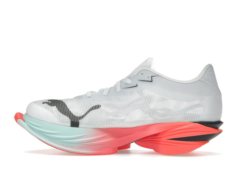 Puma Fast-R Nitro Elite 3 White Glowing Red Mint (Women's)