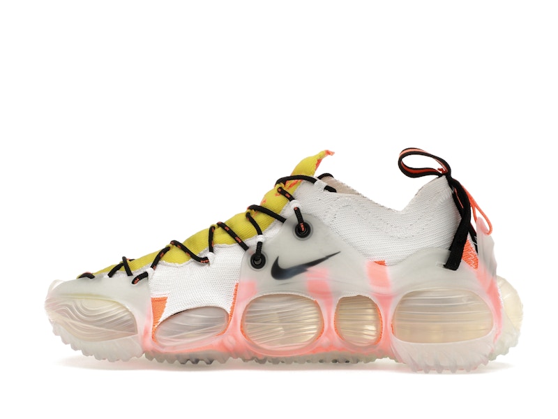 Nike ISPA Link Axis White Total Orange Sonic Yellow