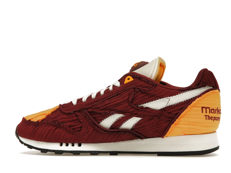 Reebok Classic Leather Pump Market Classic Burgundy