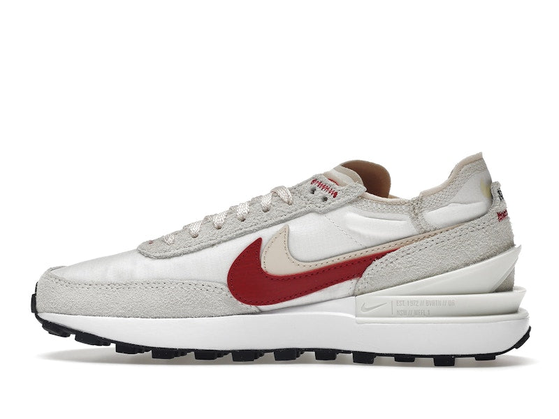 Nike Waffle One SE Sail Pearl White Black Gym Red (Women's)