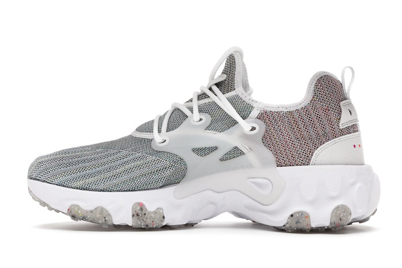 Nike React Presto Flyknit Multi White