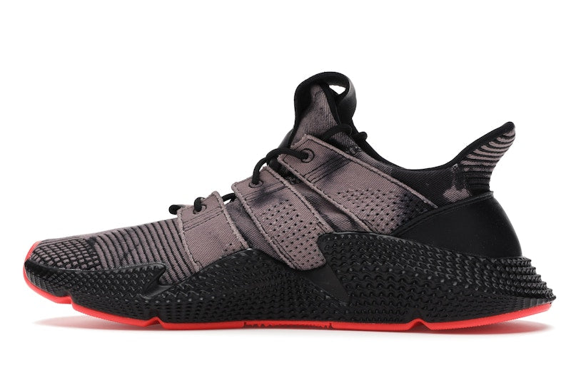 adidas Prophere Bleached Black Solar Red