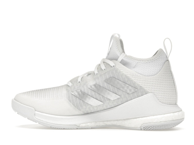 adidas Crazyflight Mid Cloud White Silver Metallic Grey (Women's)