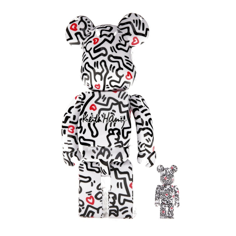 Bearbrick Keith Haring #8 100% & 400% Set