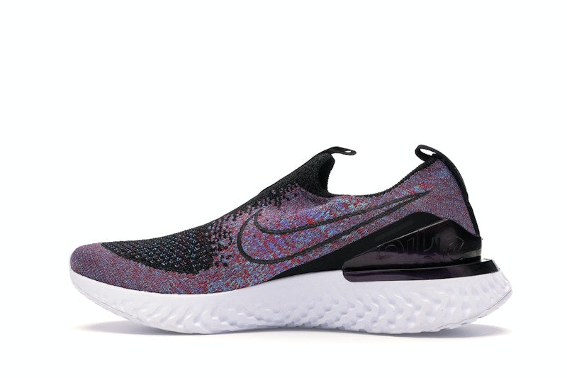 Nike Epic Phantom React Flyknit Black University Red Hyper Jade (Women's)