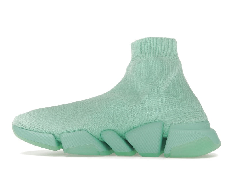 Balenciaga Speed 2.0 Recycled Transparent Sole Green