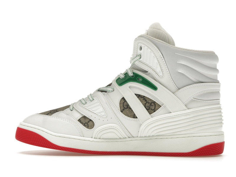 Gucci Basket White Demetra Red (Women's)