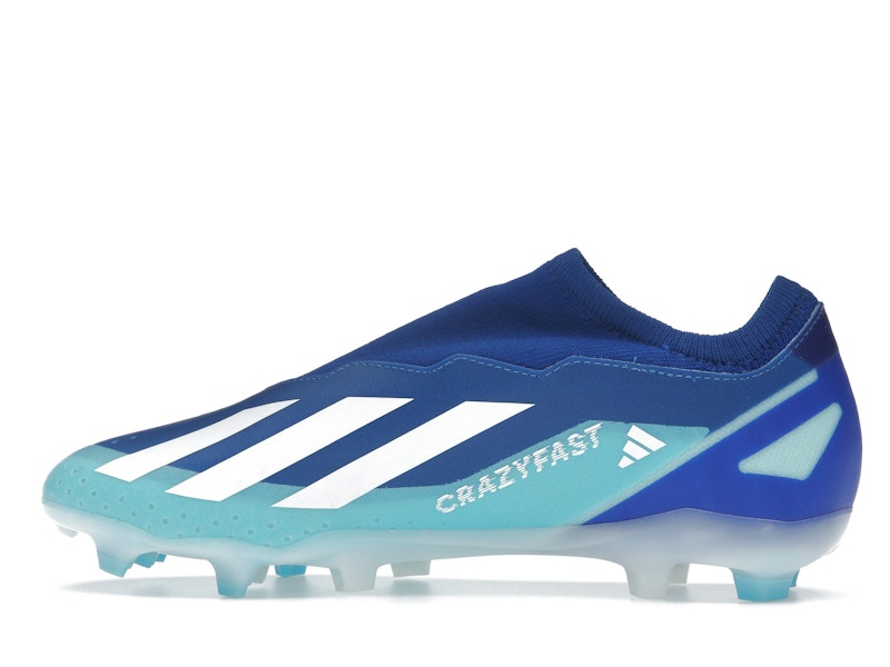 adidas Crazyfast.3 Laceless FG Bright Royal Cloud White Solar Red