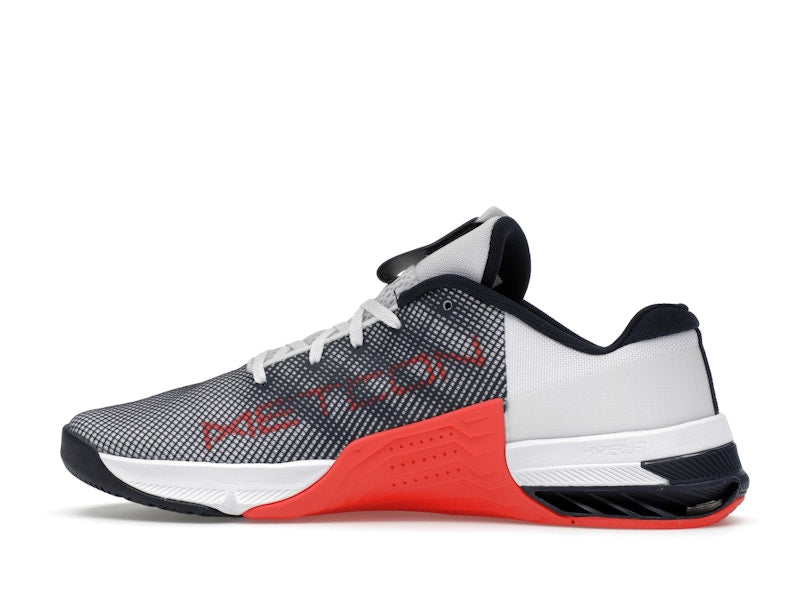 Nike Metcon 8 White Crimson Obsidian