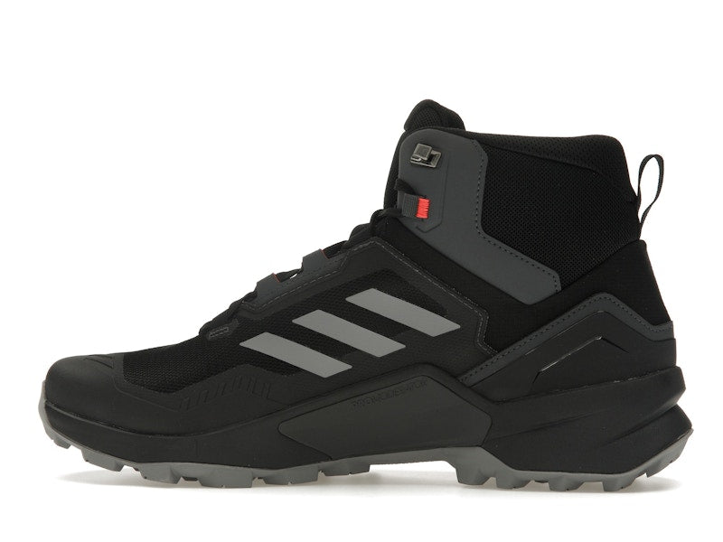 adidas Terrex Swift R3 Mid GTX Core Black Grey Solar Red