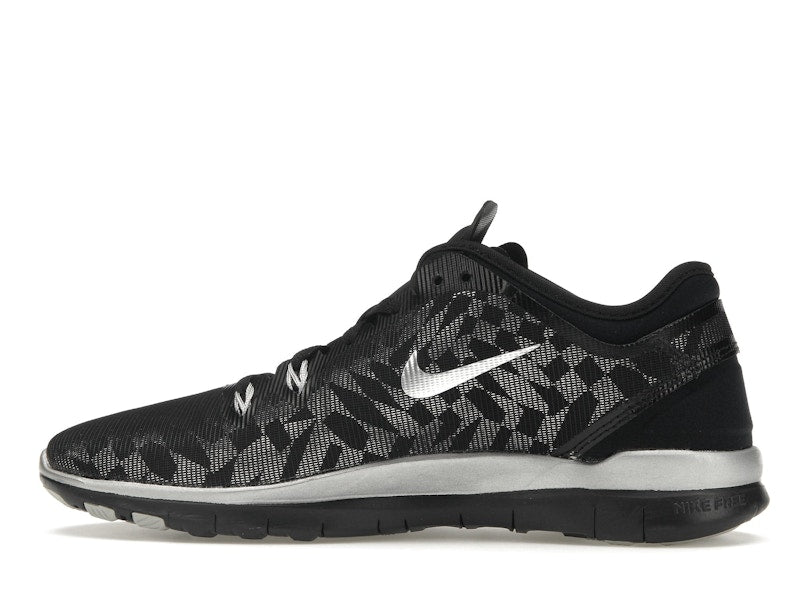 Nike Free 5.0 TR Fit 5 Black Metallic Silver (Women's)