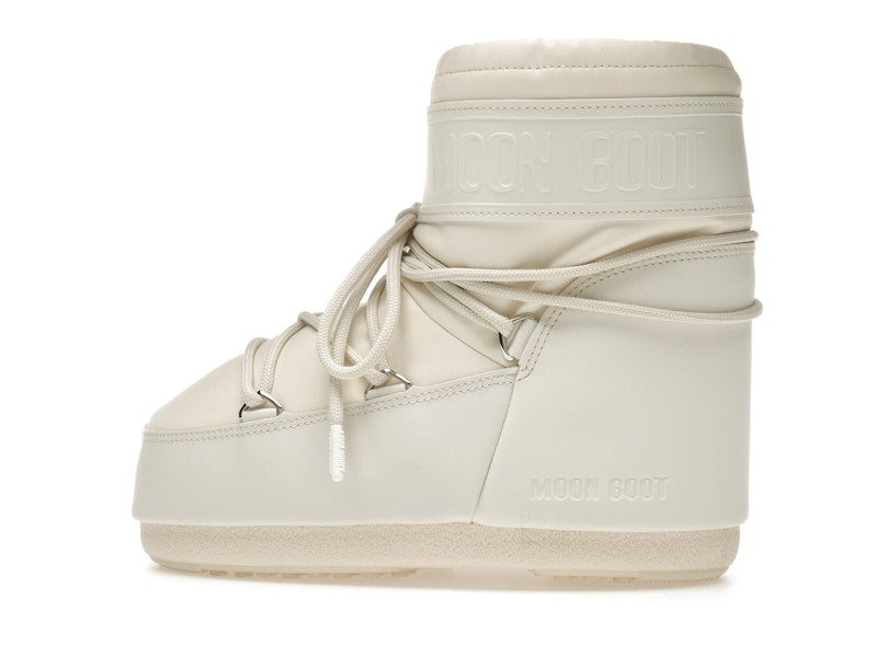 Moon Boot Icon Rubber Low Boot Cream