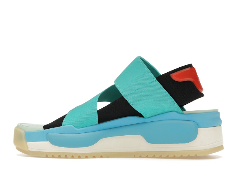 adidas Y-3 Hokori Sandal Black Mint Cyan