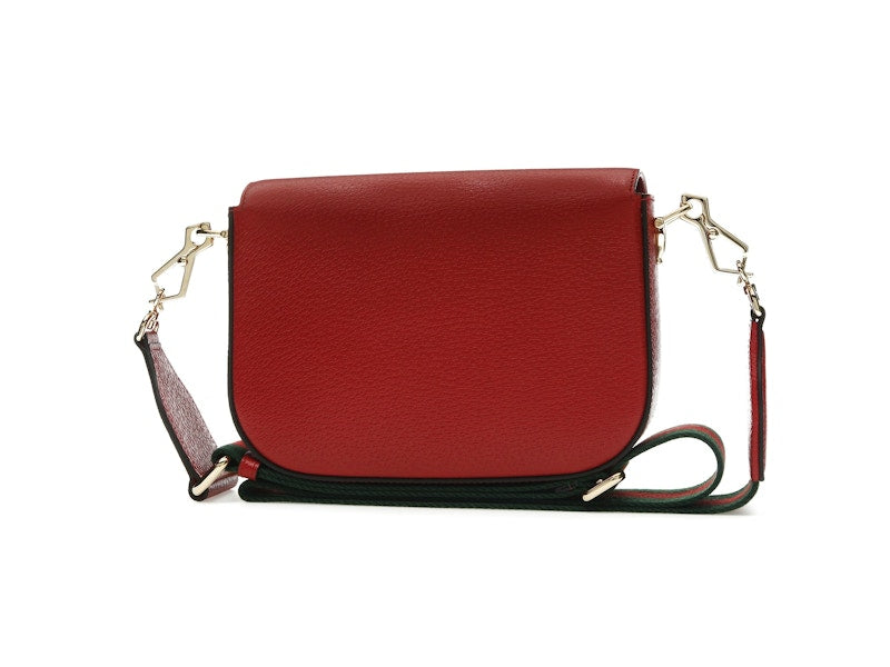 Gucci x adidas Horsebit 1955 Shoulder Bag Red