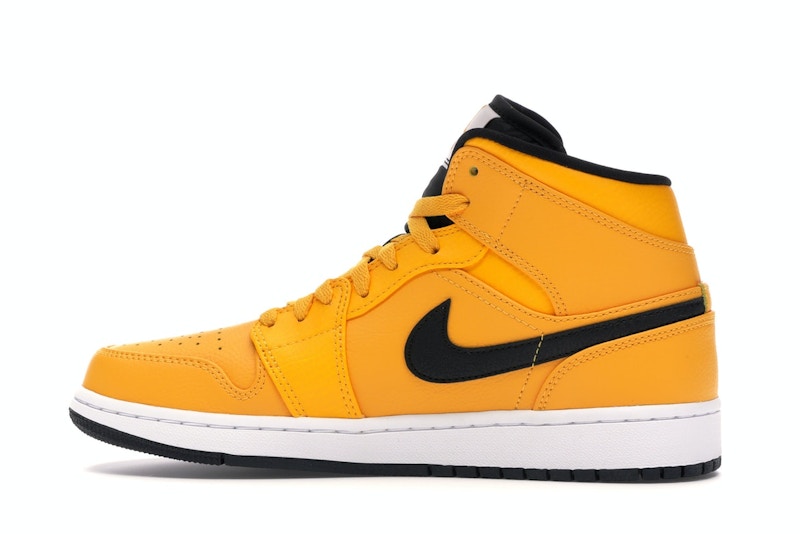 Jordan 1 Mid University Gold Black