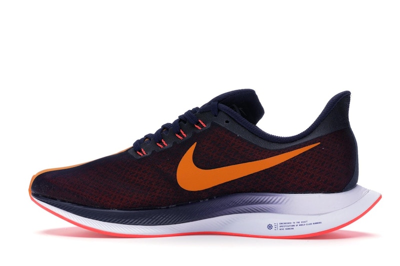 Nike Zoom Pegasus 35 Turbo Blackened Blue Orange Peel
