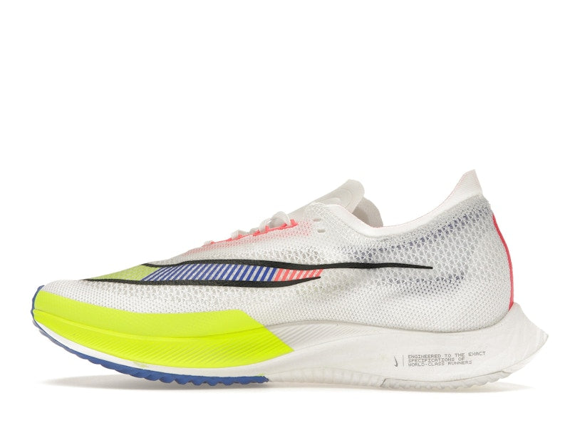 Nike ZoomX Streakfly Premium White Volt Racer Blue
