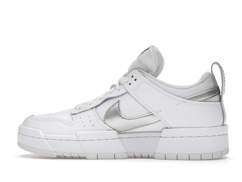 Nike Dunk Low Disrupt White Silver (Women's)