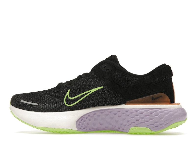 Nike ZoomX Invincible Run Flyknit 2 Black Lilac Ghost Green