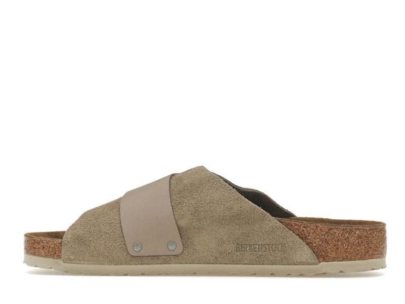 Birkenstock Kyoto Nubuck Suede Taupe
