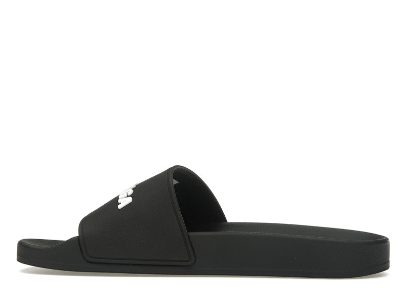 Balenciaga Pool Slide Black White (Women's)