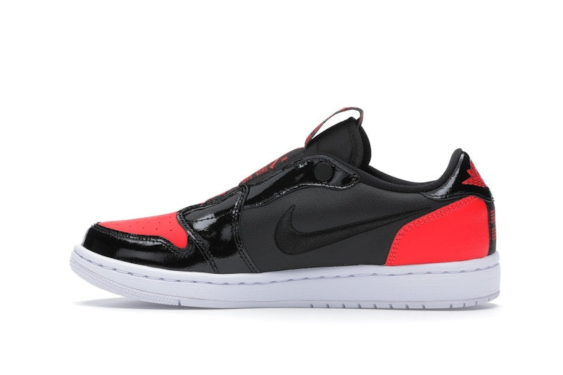 Jordan 1 Low Slip Black Hot Punch (Women's)