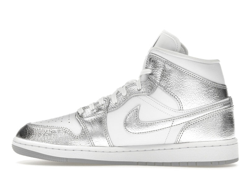 Jordan 1 Mid SE Metallic Silver (Women's)