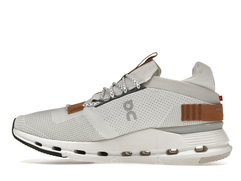 On Running Cloudnova White Pearl Brown