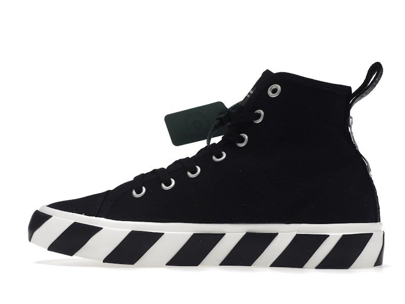 OFF-WHITE Vulc Mid Canvas Black White