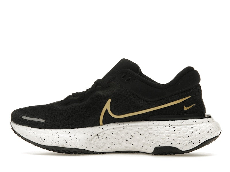 Nike ZoomX Invincible Run Flyknit Black Metallic Gold (Women's)