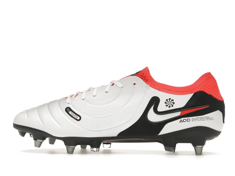 Nike Tiempo Legend 10 Elite SG-Pro White Black Bright Crimson