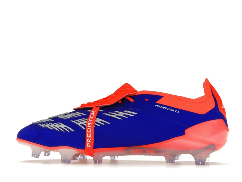 adidas Predator Elite Foldover Tongue FG Lucid Blue Solar Red