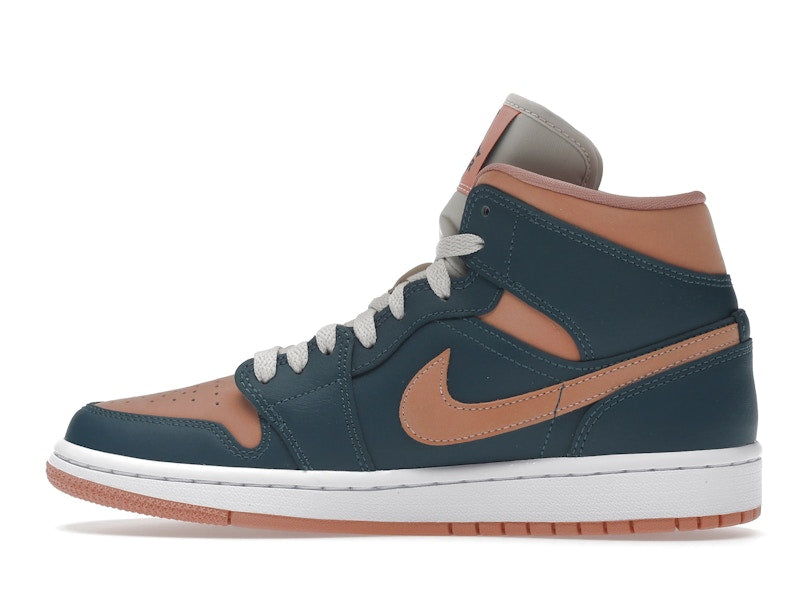 Jordan 1 Mid Dark Teal Green (Women's)