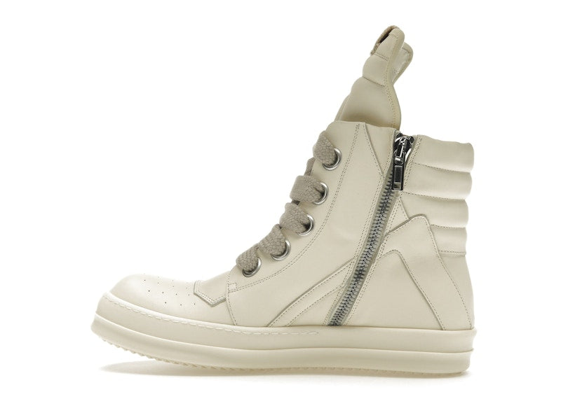 Rick Owens Lido Geobasket Big Lace Milk