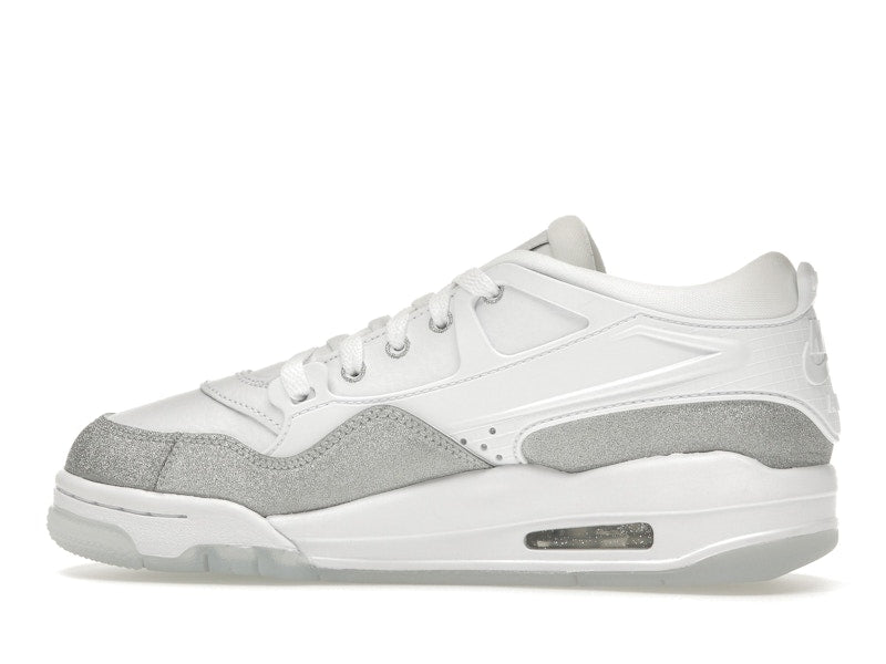 Jordan 4 RM White Metallic Silver (Women's)