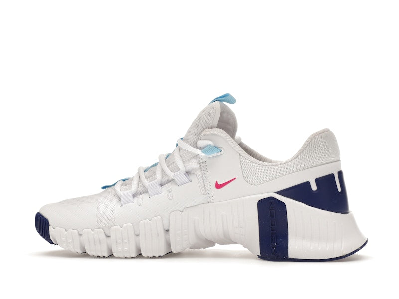 Nike Free Metcon 5 White Aquarius Blue